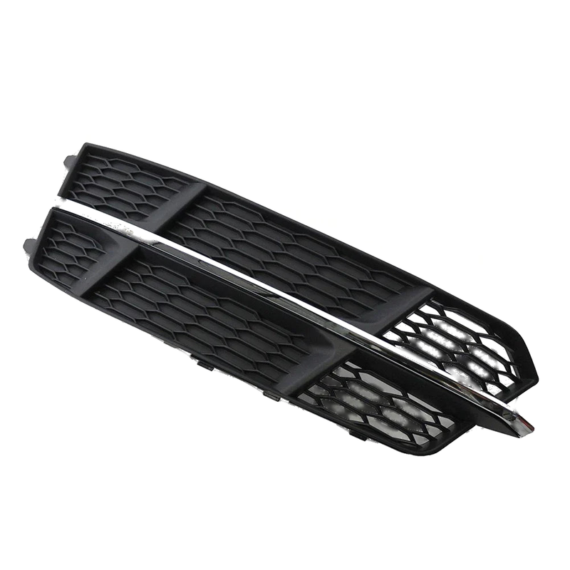 Audi A6 C7 Black Chrome Front Left Bumper Grille (2014-2018)
