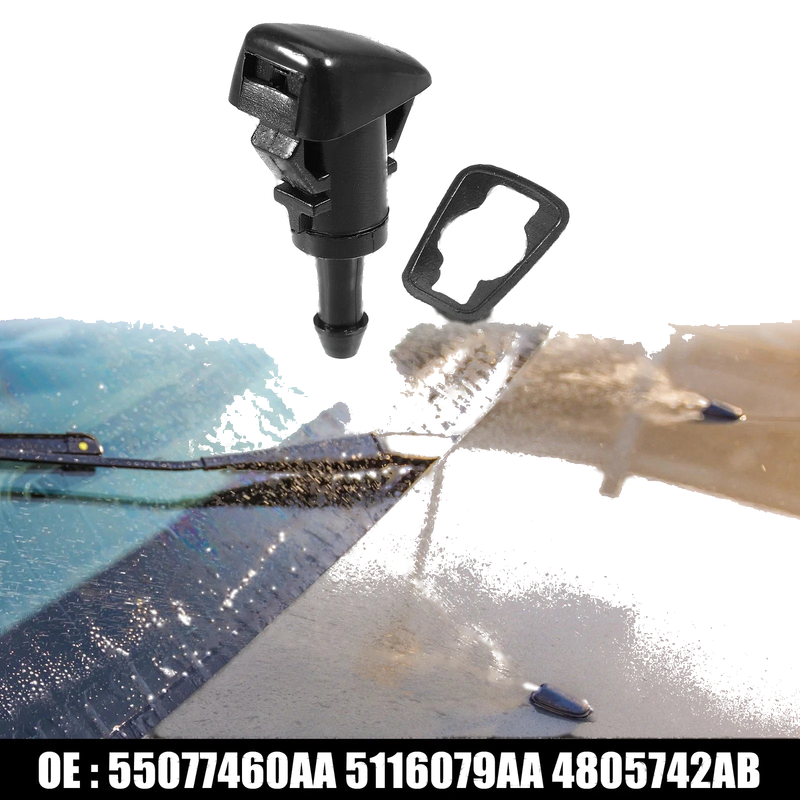 Dodge Charger Front Windshield Washer Nozzle (Fits 2006-2023)