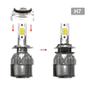 BMW E46 3 Series H7 LED Bulbs Clip Adapter Holder (2000-2006)