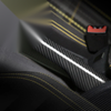 VW Golf 7 2014-2018 Carbon Fiber Headbrake Grip Knob Cover fit