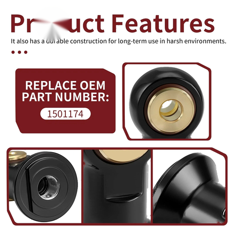 Polaris RZR XP 4 Turbo EPS Pair Rear Shock Eyelet Assembly (2016–2017)