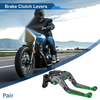 Yamaha YZF R1 15-22 Titanium Green Brake Clutch Levers (2015–2022)