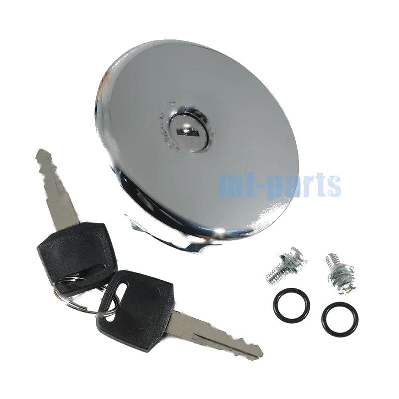Kawasaki W800 Cafe Fuel Gas Tank Cap Cover Keys (2019-2023)