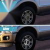 Ford F450 F-550 Front Wheel Center Hub Caps Covers 10 Lug Chrome