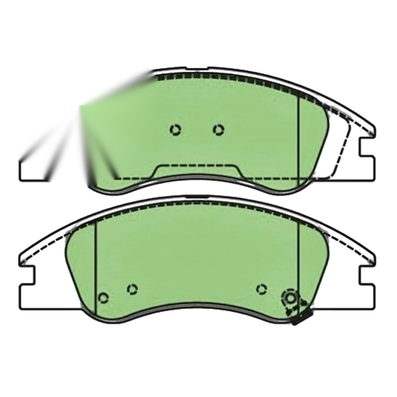 Kia Cerato LD Front Disc Brake Pads Set (2004 - 2009)