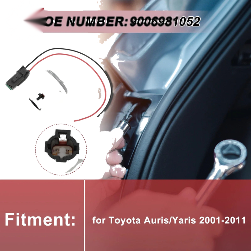Toyota Auris Set Front Turn Signal Light Socket Wiring (2001–2011)