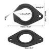Toyota Black Plastic Speaker Mounting Adapter Rings