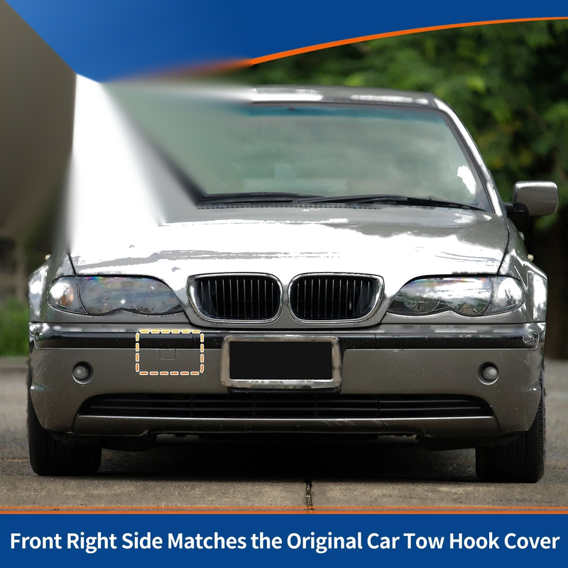 BMW 3 E46 Tow Hook Cover (2001-2005)