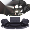 Harley Touring Street Glide 3 Pocket Fairing Pouch Windshield Bag (14-23)