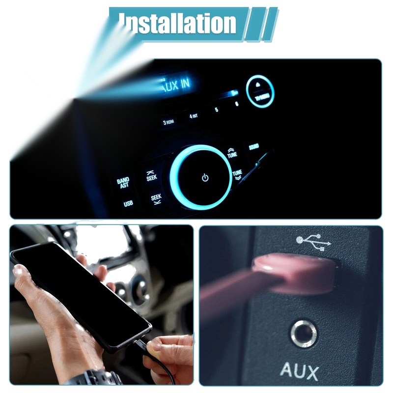 Ford Focus Mk2, C-MAX Mk1 Music Interface AMI Adapter (2003-2008)