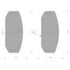 Nissan Silvia S15 Brembo Front Disc Brake Pad Set (1999 - 2002)
