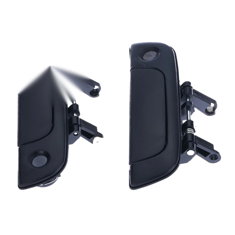 Suzuki Baleno 2 x Front Outer Door Handles Black (1995-2002)