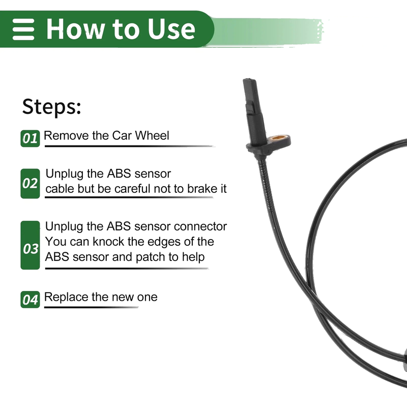 Mitsubishi Colt CZC ABS Wheel Speed Sensor (2005-2012)
