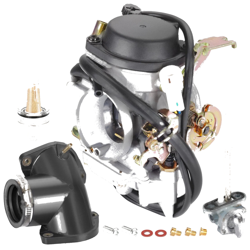 Yamaha XV1600 Carburetor + Intake Manifold + Fuel Petcock (2002–2009)