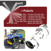 Polaris Scrambler 400 2x4 4x4 Rear Axle Bearing Carrier Hub (1998–2002)