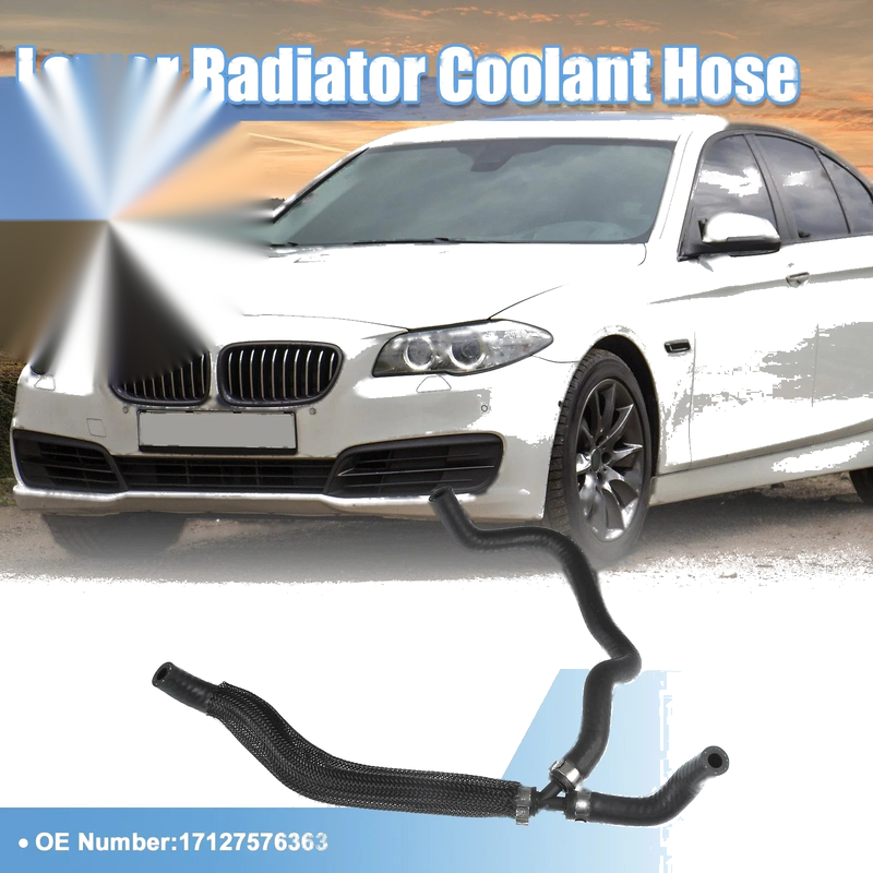 BMW 550i Base 4.4L V8 Radiator Coolant Hose (2011-2013)