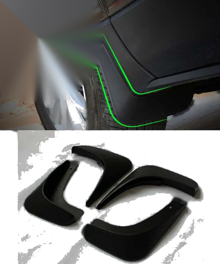 VW Volkswagen Touran Mud Flaps Splash Guards (2011-2015)