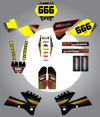2003-2004 KTM 125 SX Full Sticker Kit ( Graphics)