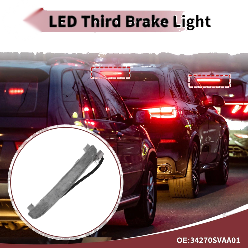 Honda Civic EX 2 Door Coupe White LED Third Brake Light (2001-2005)