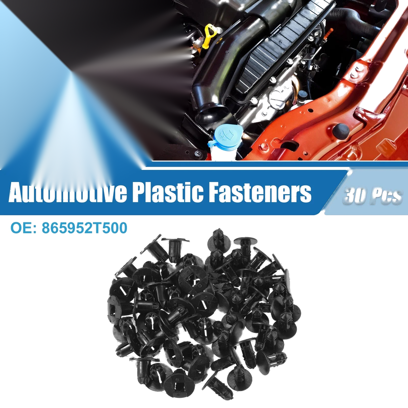 Hyundai Accent 30 Pcs Push-Type Retainer Clips (2000-2015)