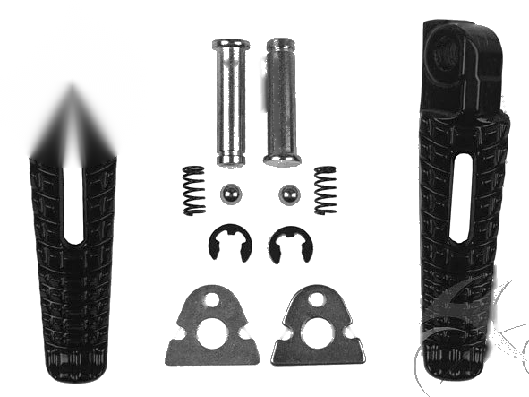 Suzuki GSXR600 750 (2006-2025) Rear Passenger Footrest Footpeg (2008-2013)