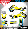 Suzuki DRZ 110 (2000-2019) Decals Custom Graphics Kit ULTRA