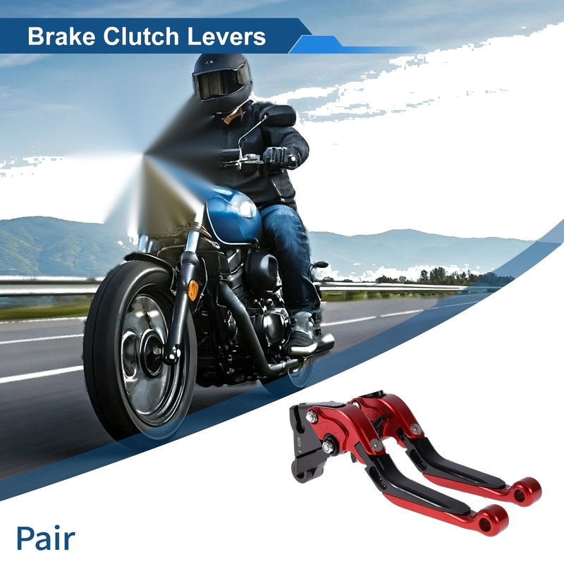 Kawasaki ZZR600 Brake Clutch Lever / Adjustable Short Long (2005–2009)