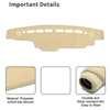 Suzuki Every DA17V / DA17W (2015-2023) Beige Dashboard Cover Mat