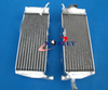 Honda CR250 CR250R Aluminum Radiator + Black Hose (1988-1989)