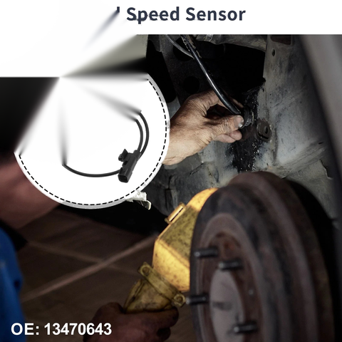Chevrolet Cruze Rear Left/Rear Right ABS Wheel Speed Sensor (2011–2016)