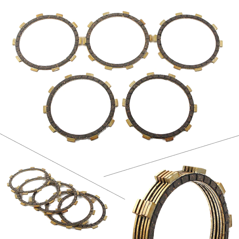 Yamaha CT1 AT1 AT2 DT100 DT125 DT175 5 x Clutch Friction Discs