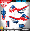 Honda CRF 110 FIERCE STYLE Custom Graphics Full Kit (2013-2018)