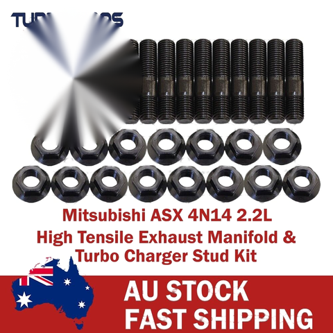 Mitsubishi ASX 4N14 2.2L High Tensile Exhaust Manifold&Turbo Stud Kit