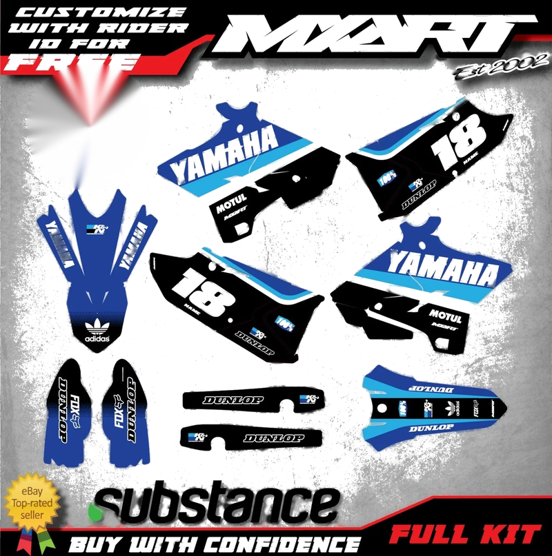 Yamaha YZ 125 Graphics Kit (2015-2021)