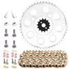 Honda XR100R CRF100F Drive Sprocket & Chain w Bolts X-Ring 118 Links (2003–2003)
