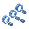 Honda Civic 2022+ CRV 2023-2024 Blue 7x Switch Knob Ring Cover Trim