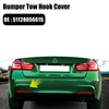 BMW 3 Series Snow White Rear Bumper Tow Hook Cover 1x (2013-2018)