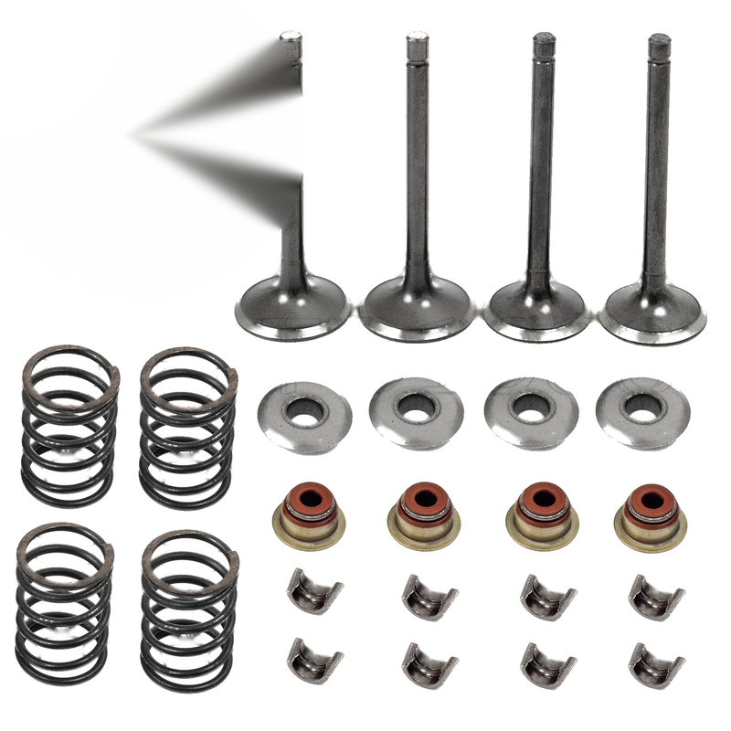 EZGO Golf Cart 295 / 350cc Intake Exhaust Valve Rebuild Kit (1996-2002)