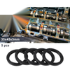 Oil Seal / 35x45x5mm / Seal Ring Rotary Shaft Nitrile Rubber 5 Pcs