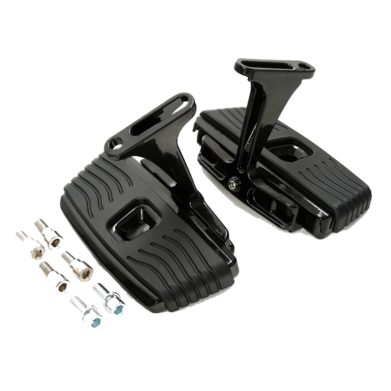 Harley Street Glide Road King Black Floorboard Footboard (1993-2025)