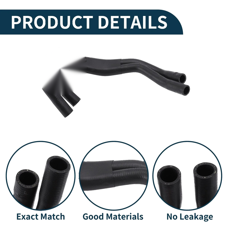 Radiator Hose Porsche Cayenne Rubber Coolant Pipe (2009-2016)