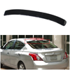 Nissan Versa Sedan 2012-2019 Glossy Black Rear Roof Spoiler Wing ABS