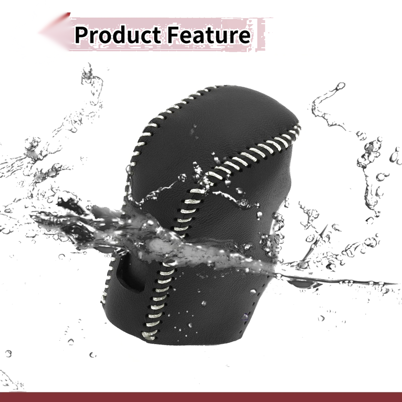 Nissan Altima (2019-2024) Black Beige Car Gear Shift Knob Cover