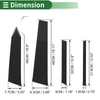 BMW X6 8 Pcs Door Pillar Window Trim Black (2002 - 2013)