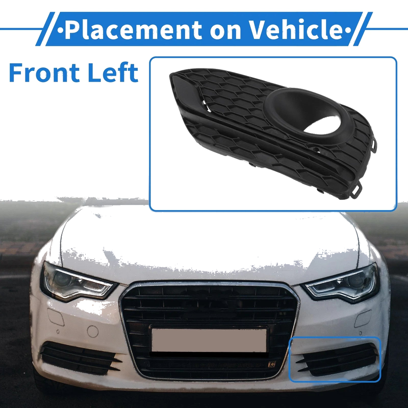 Honda Accord Crosstour Front Left Fog Light Grill (2014-2016)