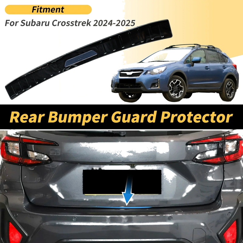 Subaru Crosstrek (2024-2025) Titanium Tone Bumper Guards 1 Pc