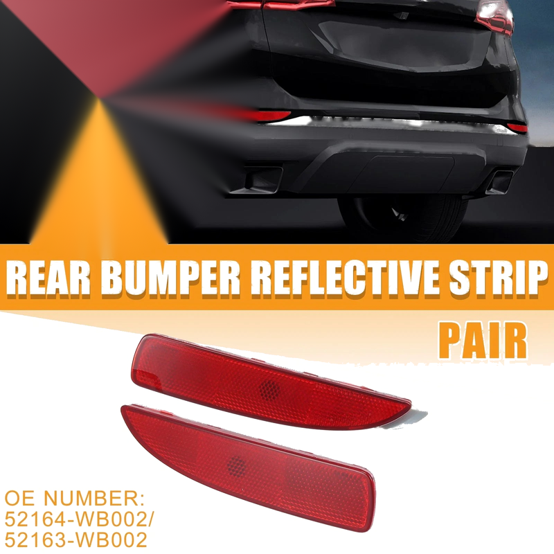Toyota Yaris Rear Bumper Reflector (2006-2011)