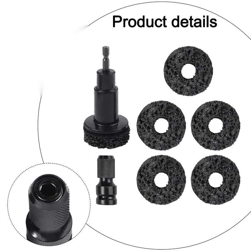 Hub Shafts and Brake Disc Cleaning 8PCS / Automotive Rust Removal Tools