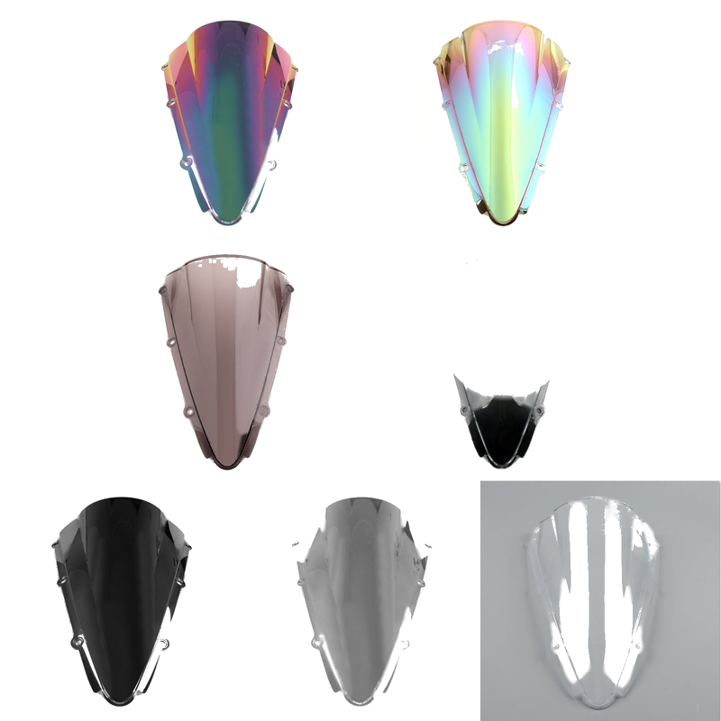 Yamaha YZF 1000 R1 (2000-2001) 6 Color Generic Windshield Windscreen Double Bubble