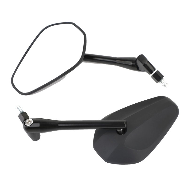 Motorcycle Custom Cruiser Cafe Racer UNIVERSAL Generic Pair M10 Rearview Mirror